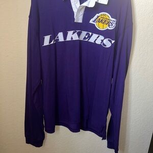 NBA Purple Lakers Polo Shirt